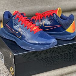 Kobe 5 Protro Caitlin Clark Indiana Fever Size 10