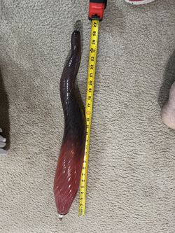 rare glass art display hanging piece