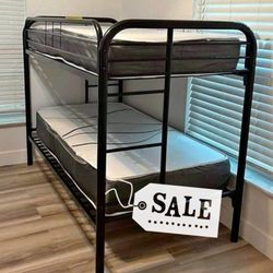Bunk Bed Literas Camas ☑️ Incluye Colchones Mattress 