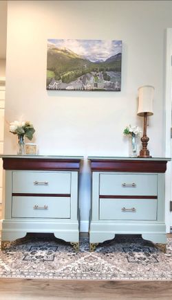 Custom Nightstands,  Bedside Tables  - Set of 2