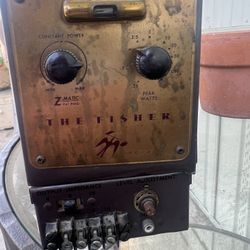 Vintage Fisher AZ-80 Mono Tube Amplifier – Original Project Amp
