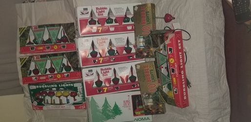 Bubble Lights- BIG LOT! Noma, Beacon, Sears, and more. 10 boxes + 2
