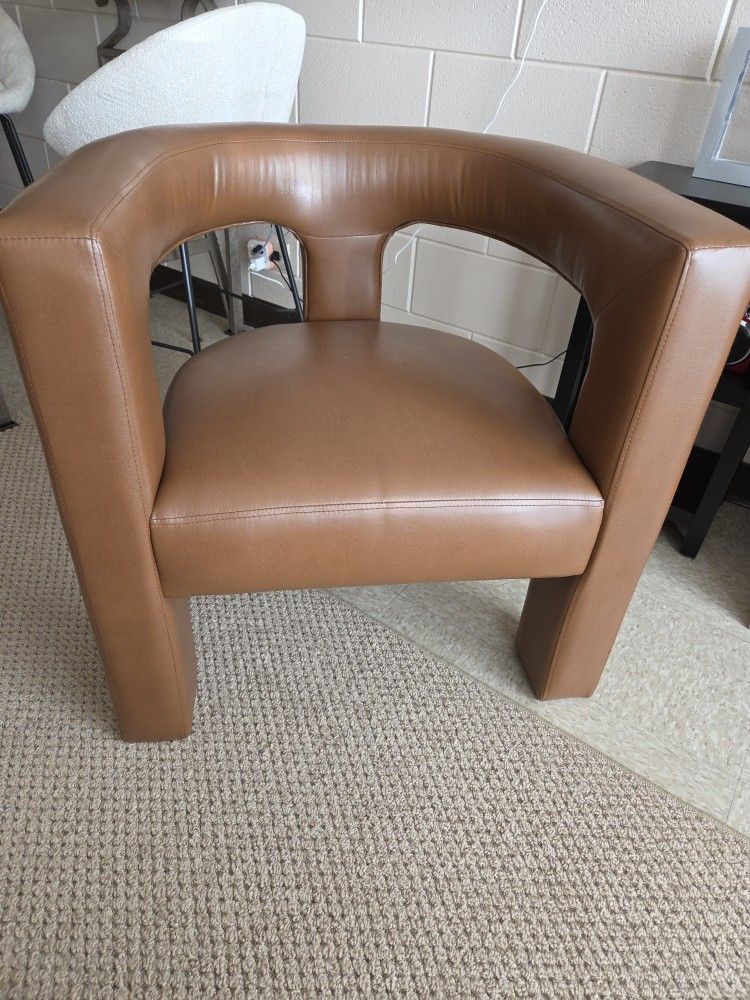 Brown Leather Chair