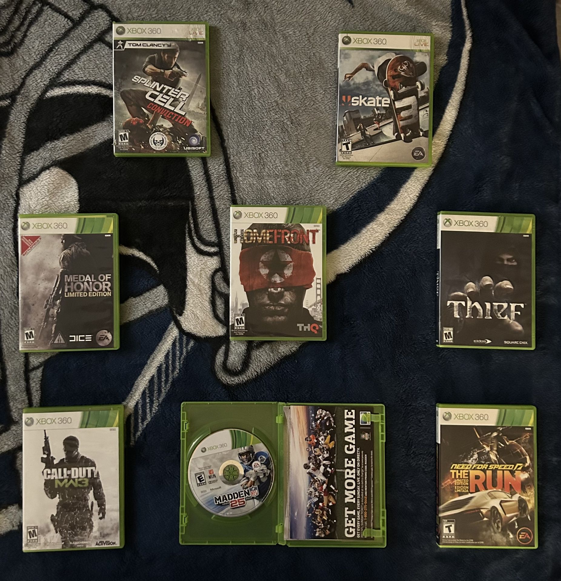 Xbox 360 Games Lot Of 8 