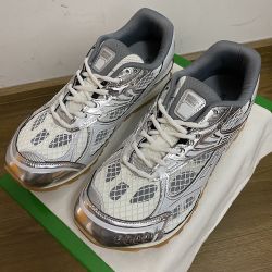 Orbit Womens Sneaker White Silver Size 9 