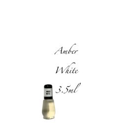 Amber White Concentrated Body Oil Size 3.5ml Glass Bottle