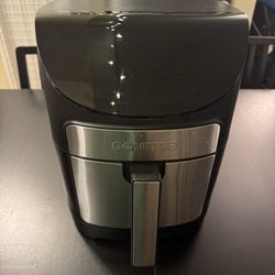 Gourmia 7 QT Air Fryer, 10 Presets, FryForce 360°, Digital, Stainless Steel
