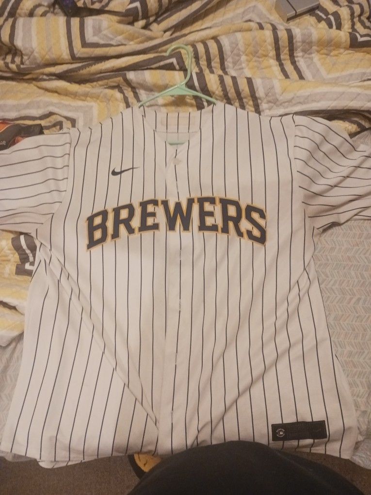 Milwaukee Brewers Baseball Jersey