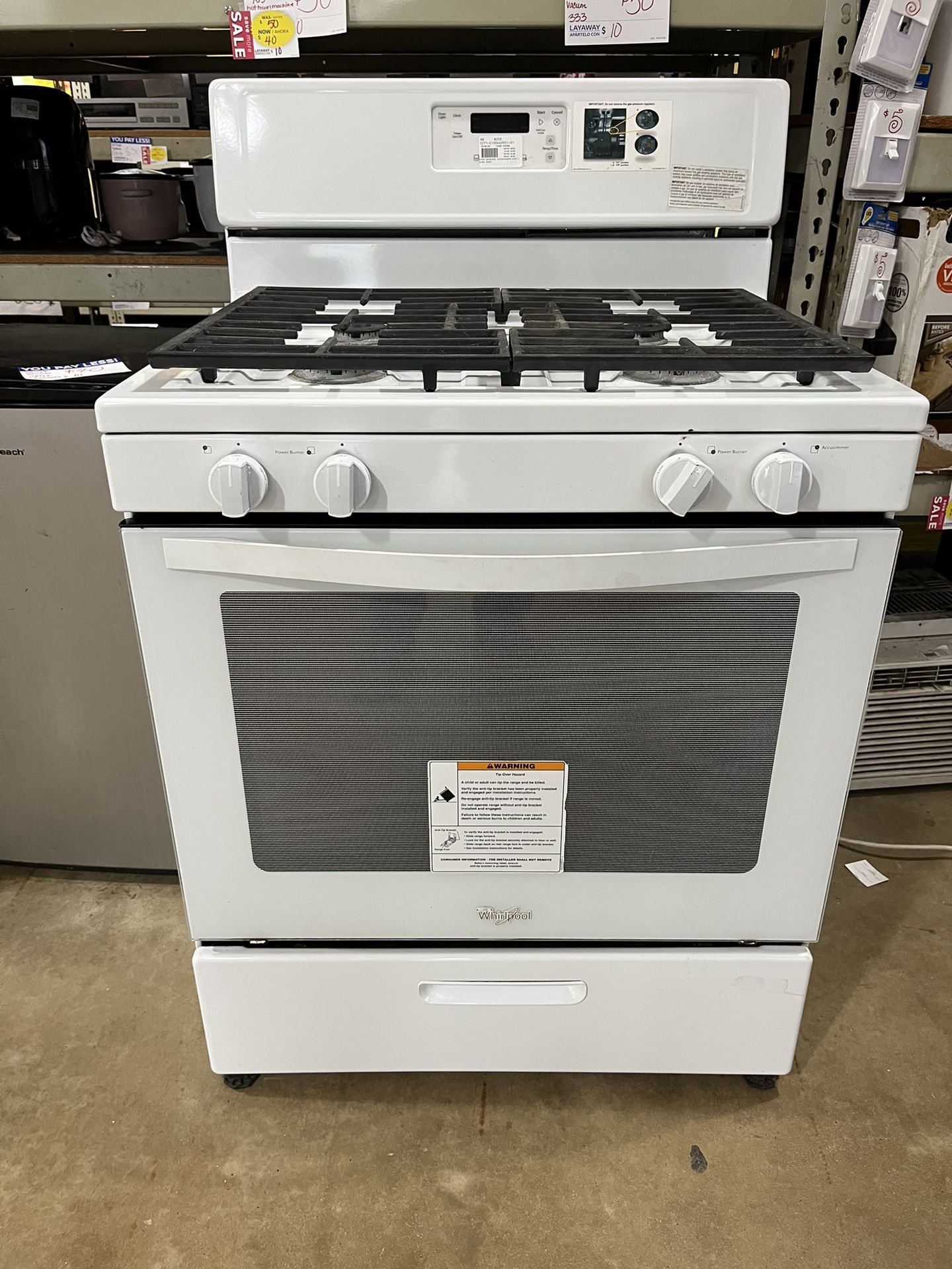 Whirlpool Stove
