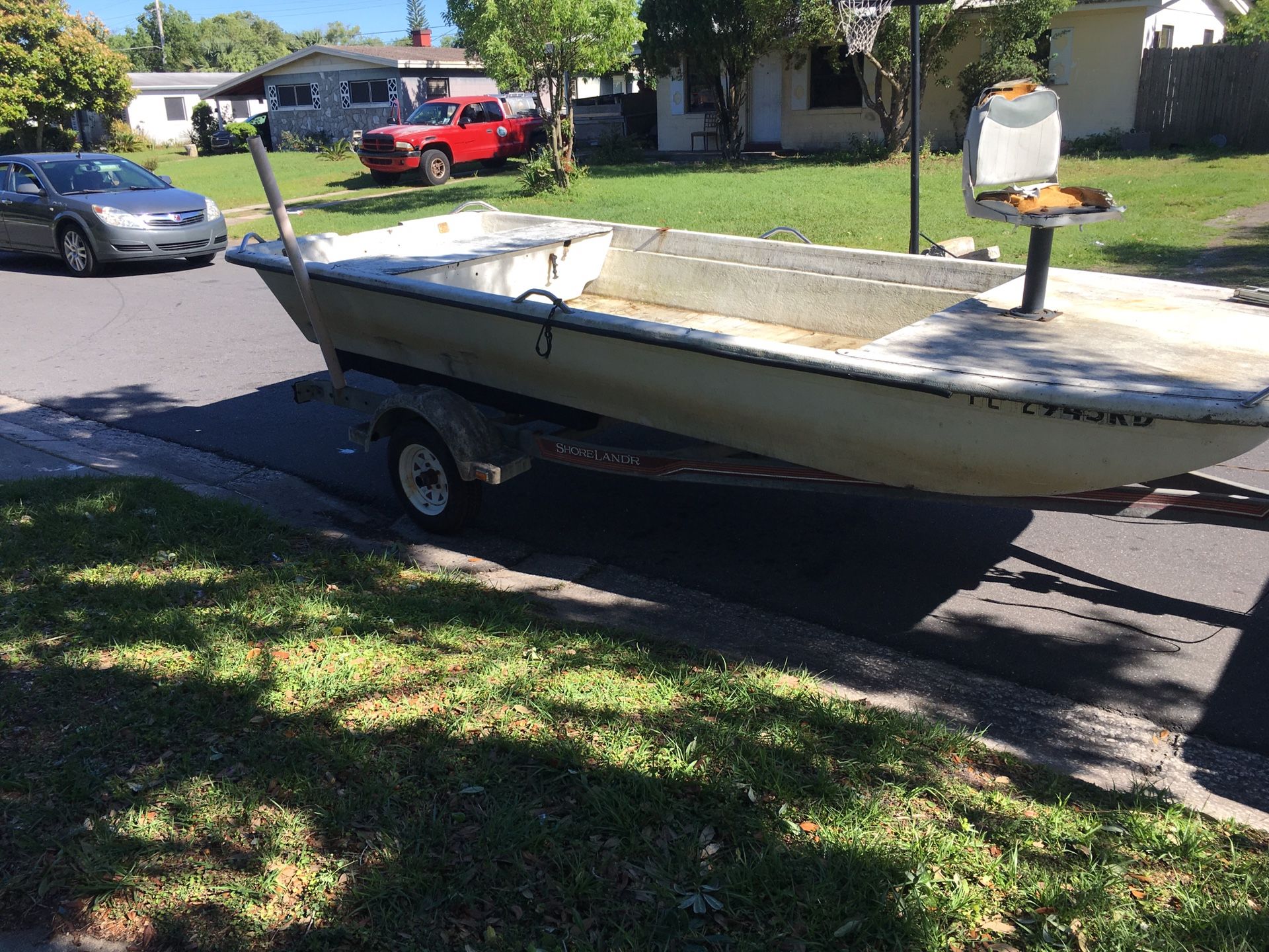 15 foot fiberglass boat