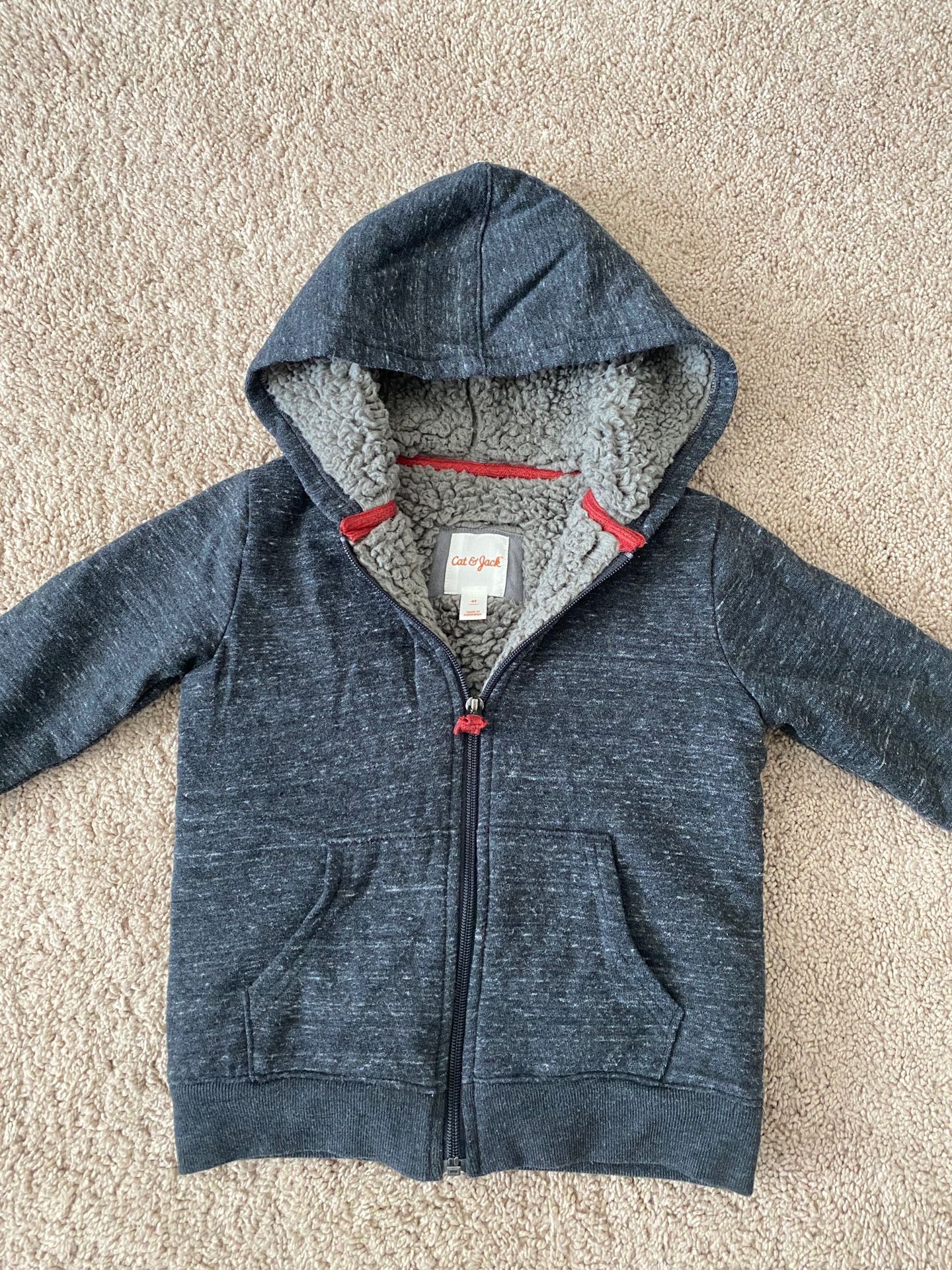 Boys Zip Up Hoodie 