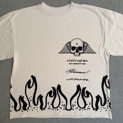 Civil Regime Black Skull Shirt