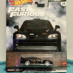 Hot wheels premium fast and furious black Honda s2000