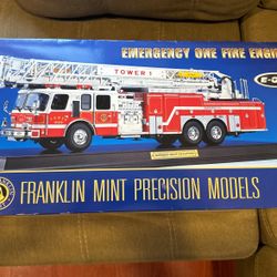 Franklin Mint Emergency One Fire Engine 