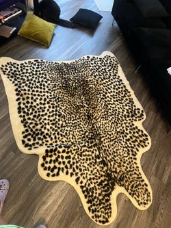 Cheetah rug