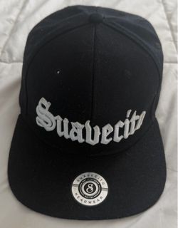 Suavecito Embroidered snap back hat