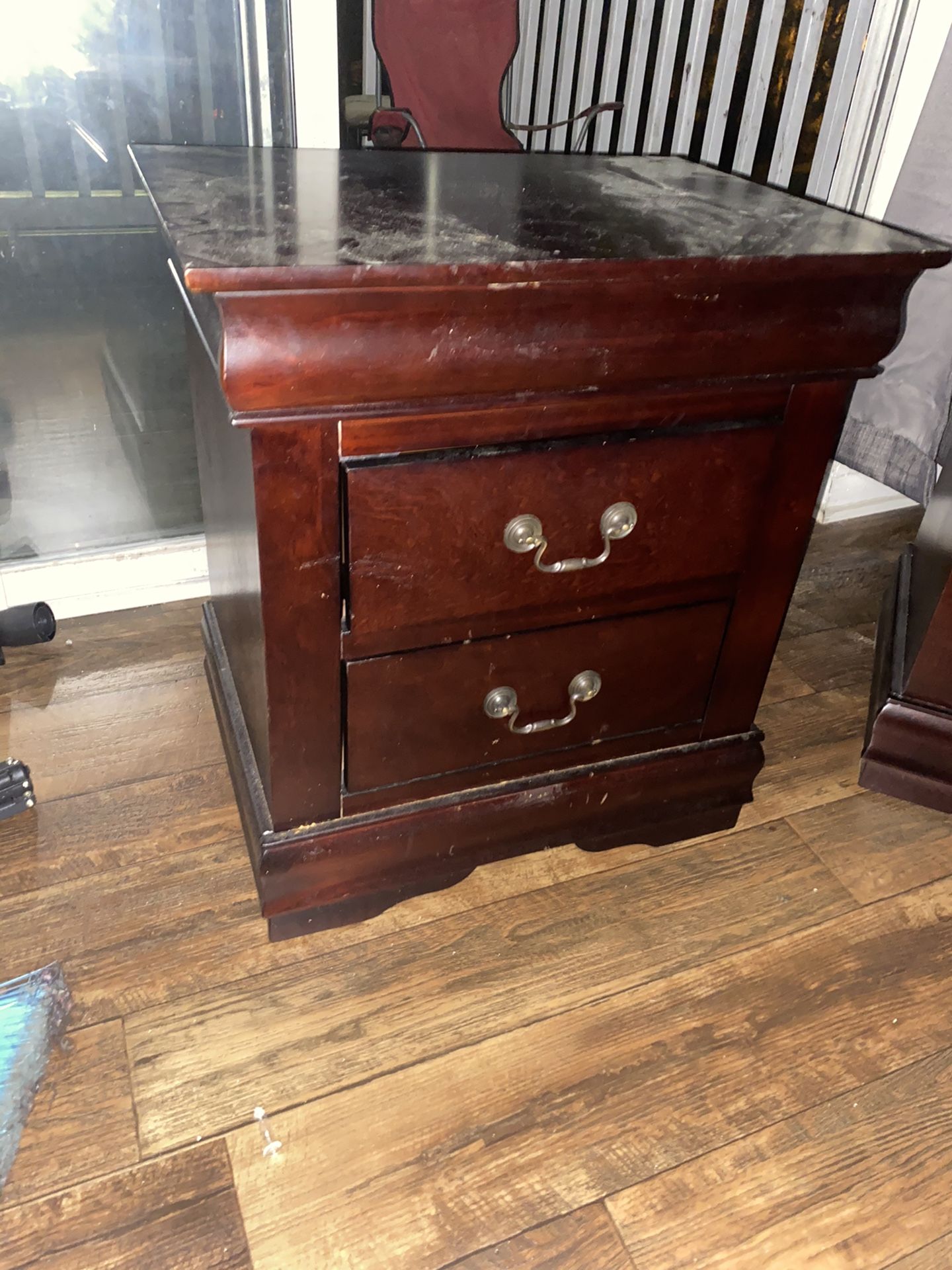 Bedroom set with Rug