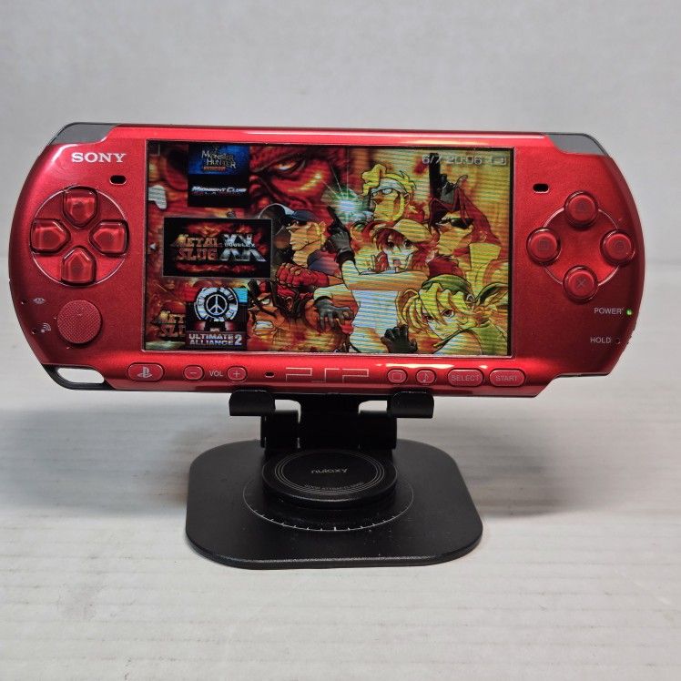 Sony PSP 3000 in RED (Read Description)