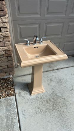 Kohler sink with stand