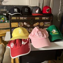 NBA and college team caps