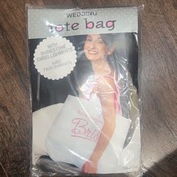 tote bag - wedding(bride)