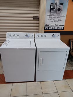 Ge Washer And Dryer