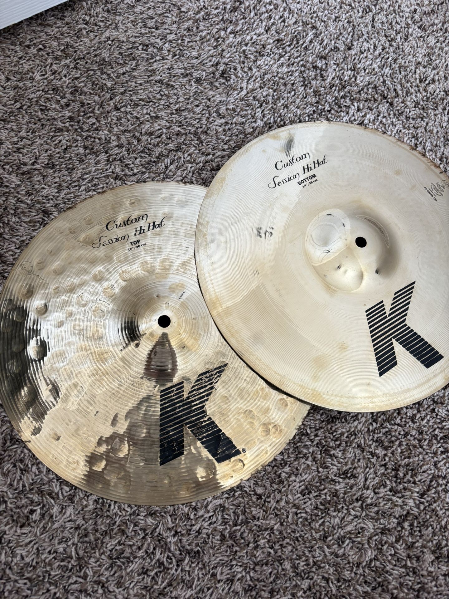 Zildjian K Custom Session Hi-Hats