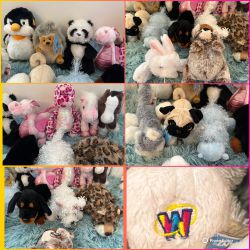 WEBKINZ Stuffed Animals—$5 EACH With $10 MINIMUM PURCHASE (codes may have been used?)