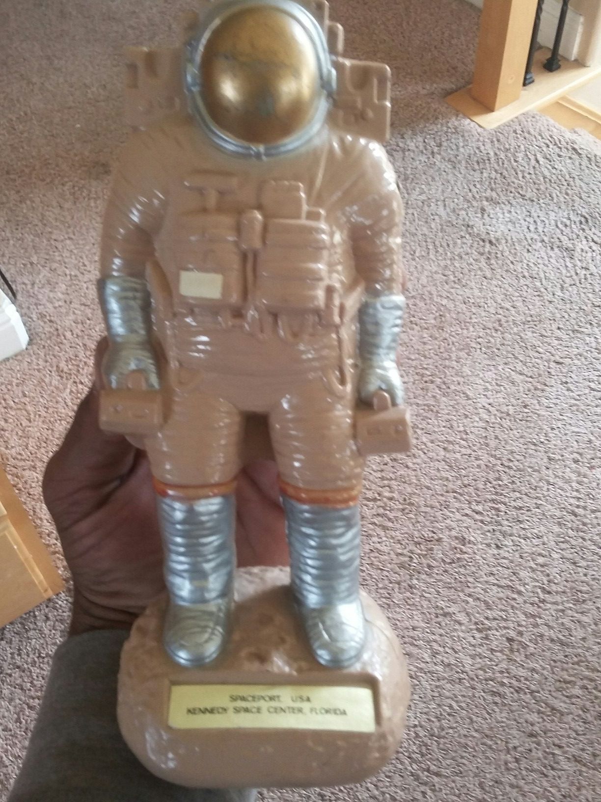 Vintage Kennedy Space Center Astronaut Coin Bank