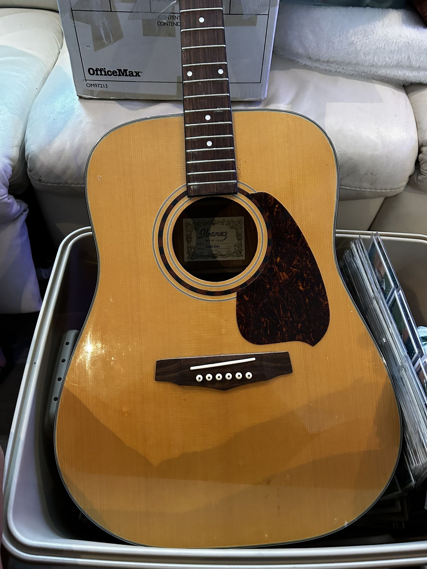 IBANEZ PF5-NT-14-03 MODEL ACOUSTIC GUITAR