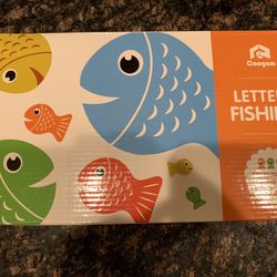 Wooden Magnetic Fishing Game Toys 