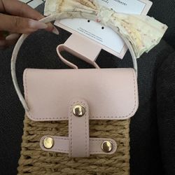 New Girl Headband And Purse Set