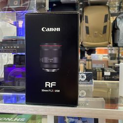 Canon RF 50mm f1.2