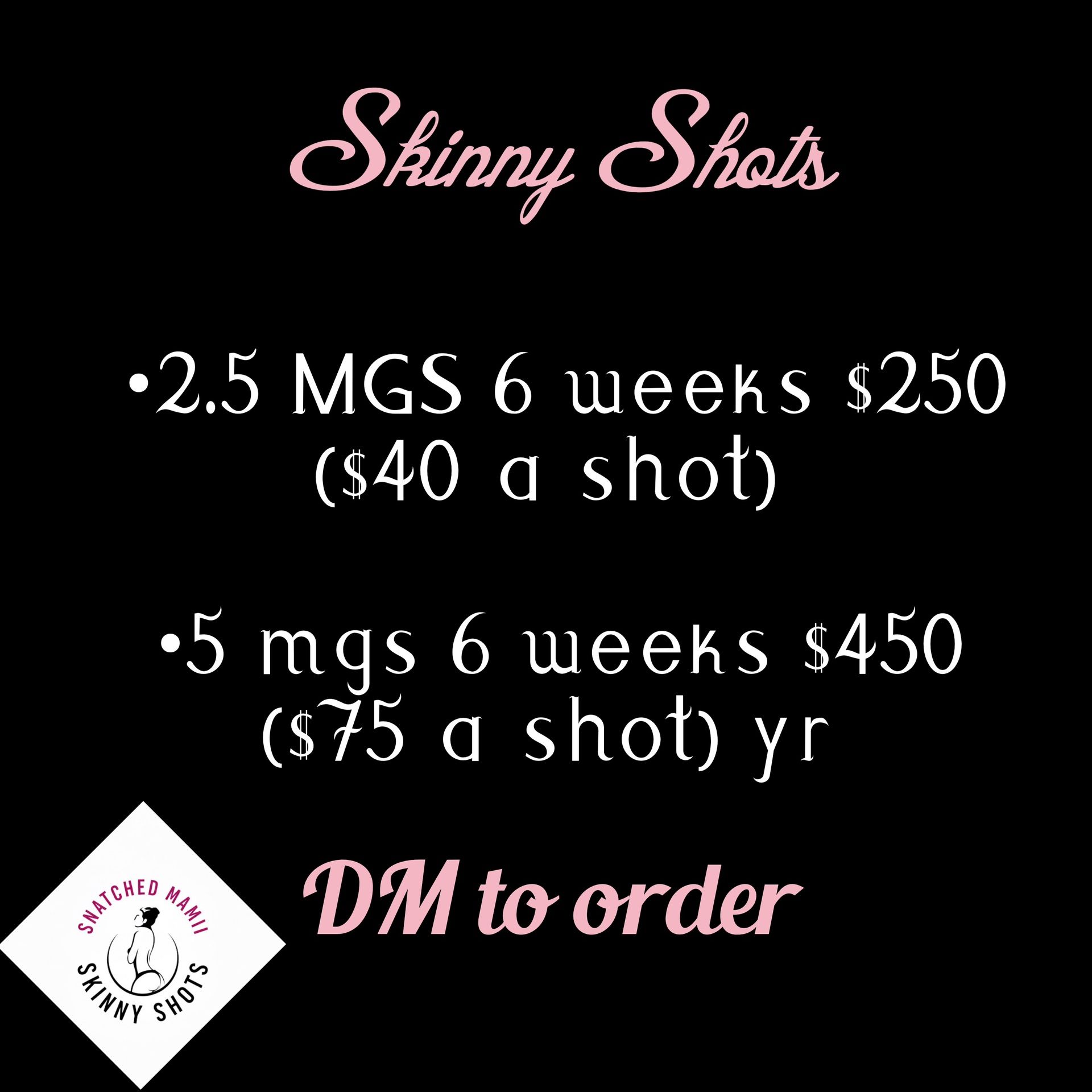 Skinny Shots Retatutride GLP-1