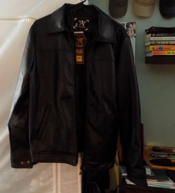 E A Emporio Collezione Men S Faux Leather Jacket For In Oakland Ca Offerup