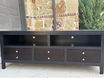 Tv stand / media console with drawers