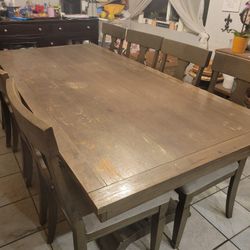 Dinning Room Table And Chairs