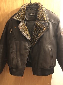 Women’s pelle pelle leather jacket