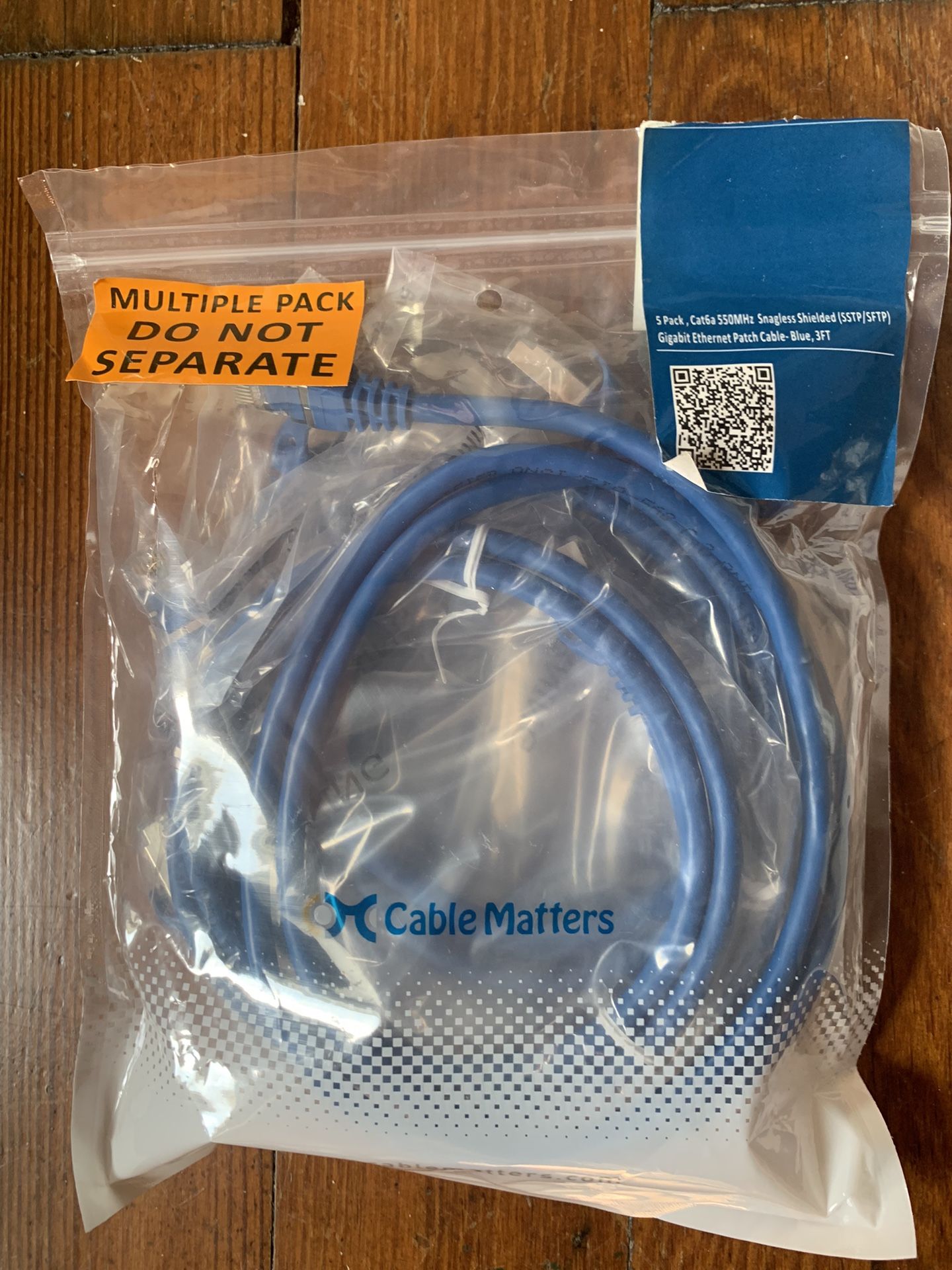 Cablematters Shielded Cat 6a Ethernet Cable