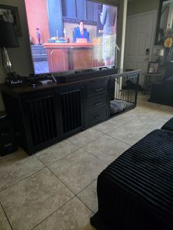 Dog Cage TV Stand