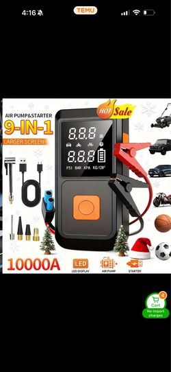 Car Emergency Jump Starter