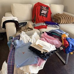 Two bags full of clothes