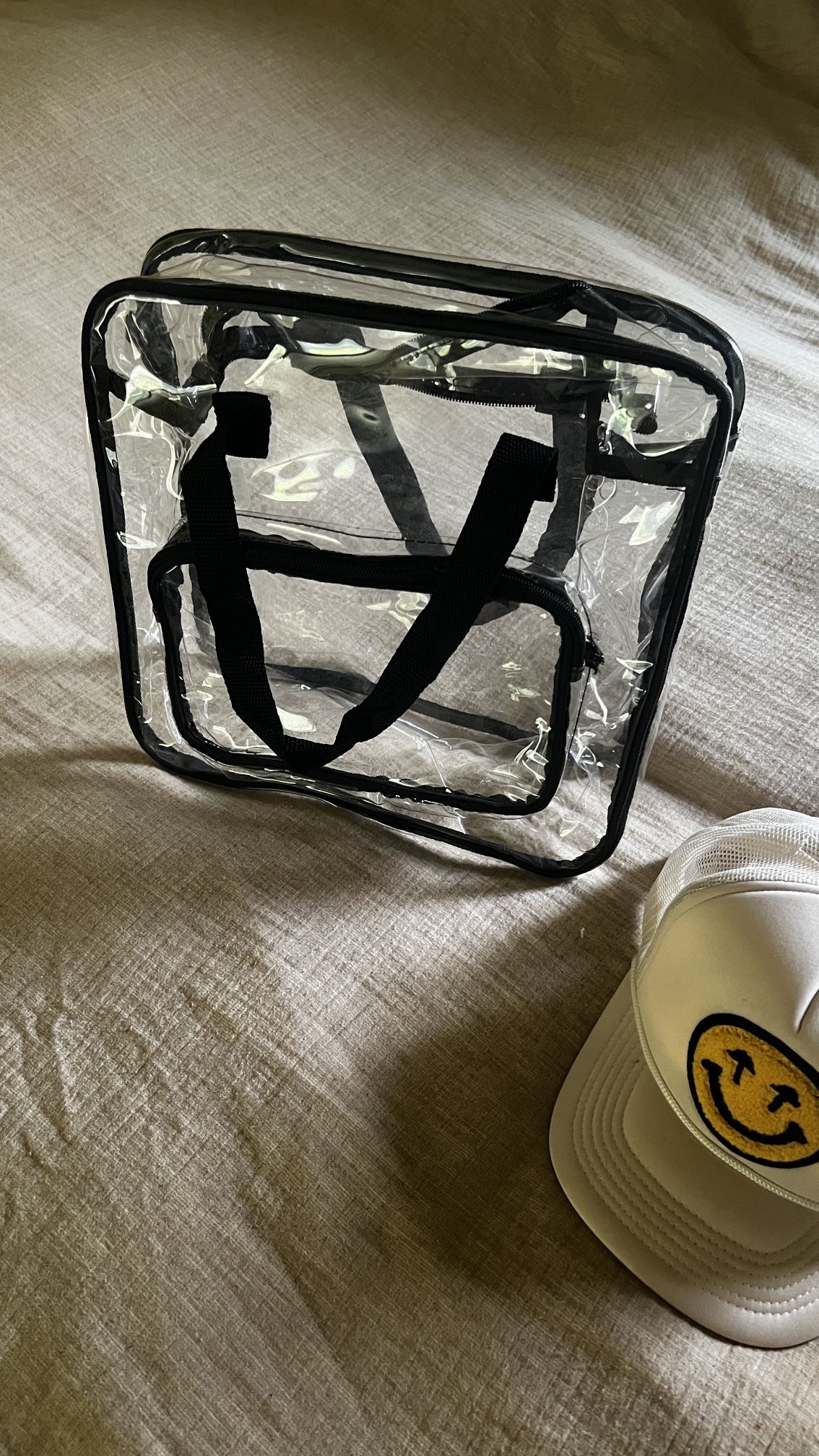 Clear Plastic Concert Bag