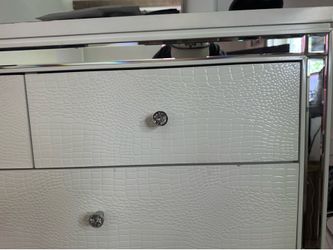 Dresser with mirror