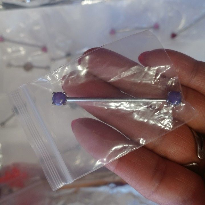 Purple Industrial Stainlessteel Barbells