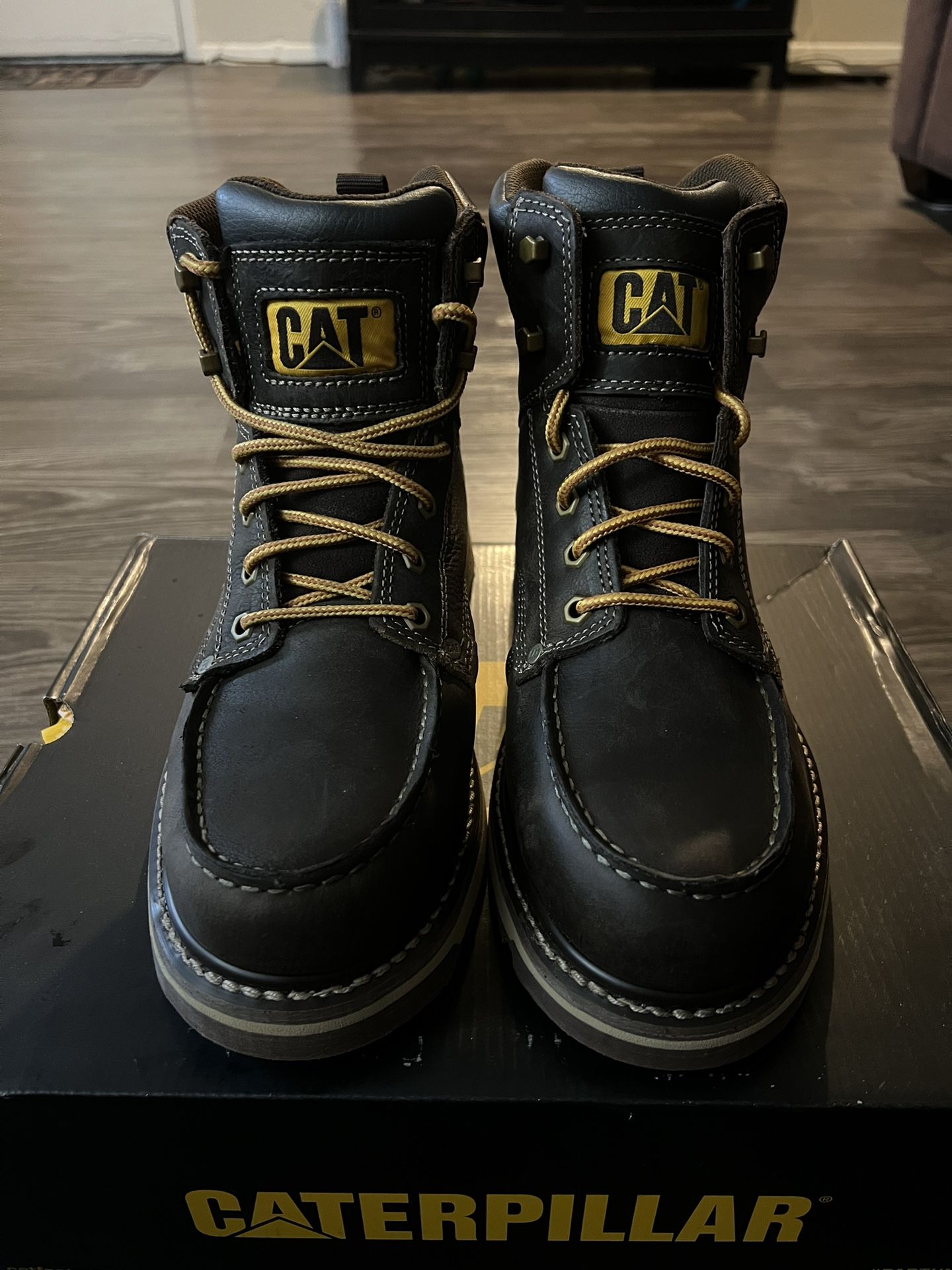 Caterpillar Steel Toe Boots 