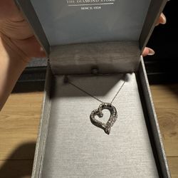Diamond Heart Necklace $900 OBO
