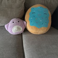 two squishmallows!