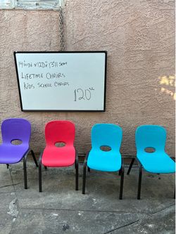 Lifetime kids chairs
