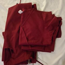 Dickies Maroon Scrubs